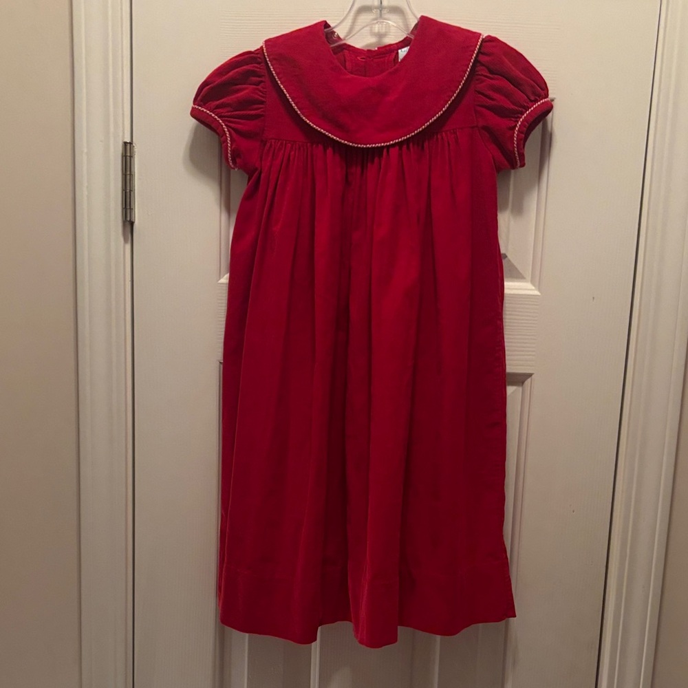 Rags Land Corduroy Dress with Peter Pan Collar